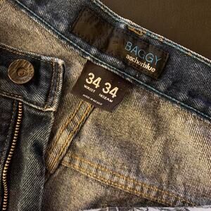 Vintage Anchor Blue Beyond Baggy Denim Jeans